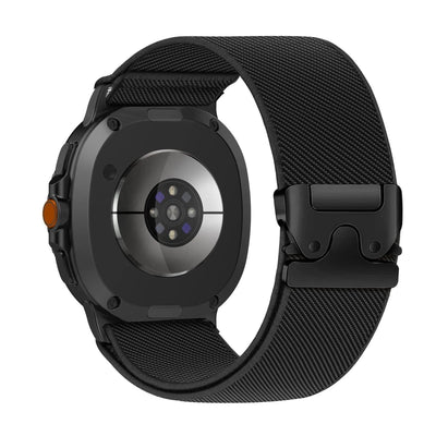 Nylon Parachute Sports Strap For Samsung Watch 8 Galaxy Watch 8 40mm / Black