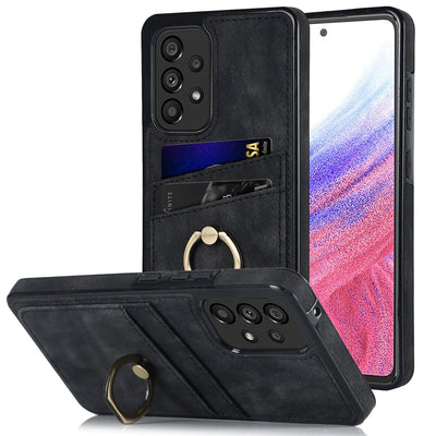 Matte Leather Cardholder Case For Samsung A Series