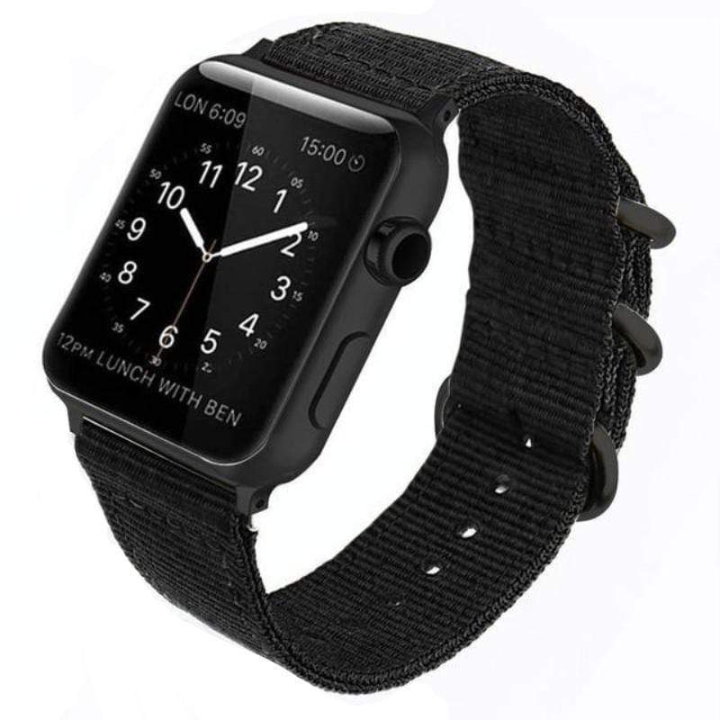 Apple watch band black 38mm hot sale