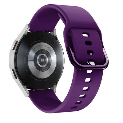 Silicone Sports Band For Samsung Galaxy Watch Purple / 20mm